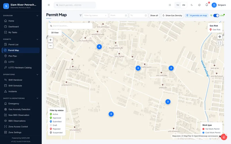 Permit map (in development)